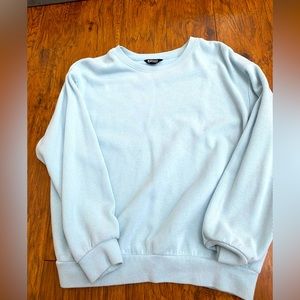 light blue buffalo crewneck